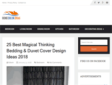 Tablet Screenshot of myhomedecorideas.com